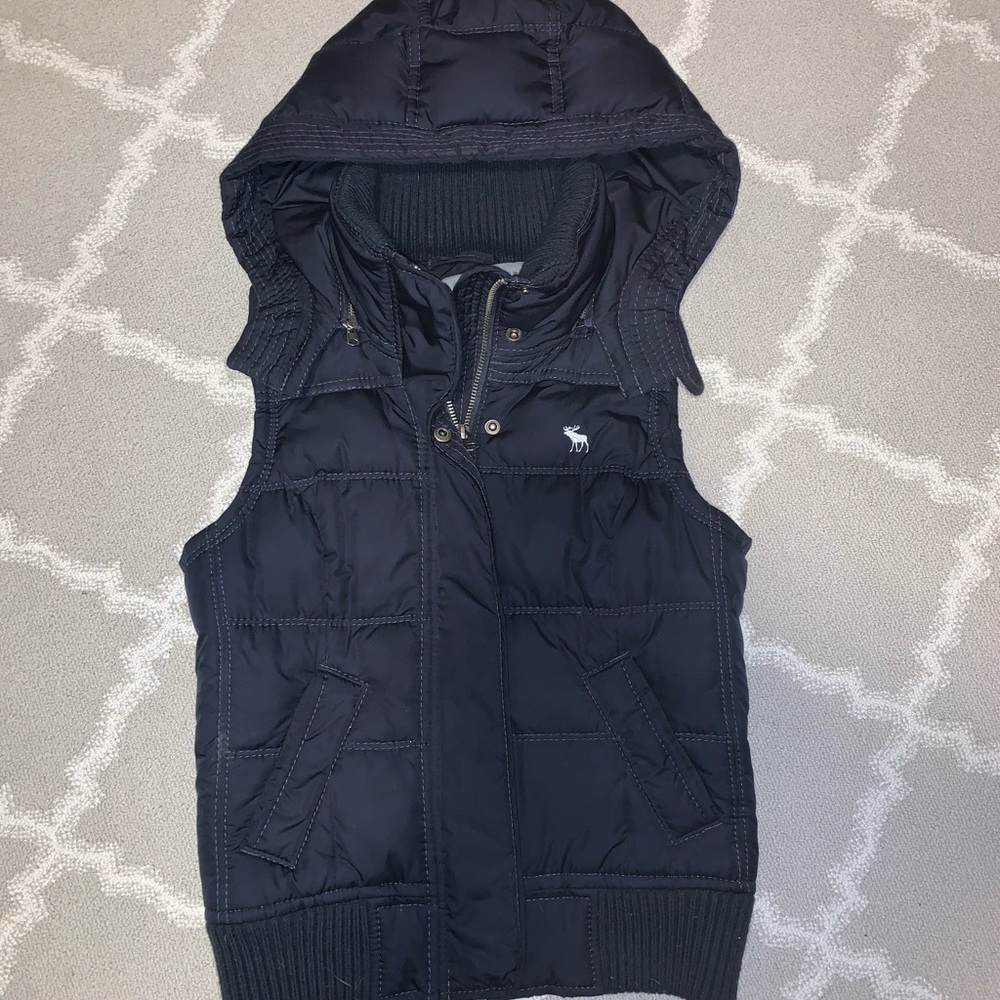 COPY - A&F DOWN FEATHER VEST